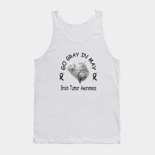 Go Gray In May Brain Cancer Tumor Awareness Tank Top